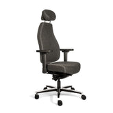 Sit And Move Therapod X Hoofdsteun Donkergrijs - Bureaustoel