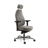 Sit And Move Therapod X Hoofdsteun Lichtgrijs - Bureaustoel