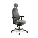 Sit And Move Therapod X Hoofdsteun Middengrijs - Bureaustoel
