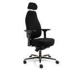 Sit And Move Therapod X Hoofdsteun Zwart - Bureaustoel