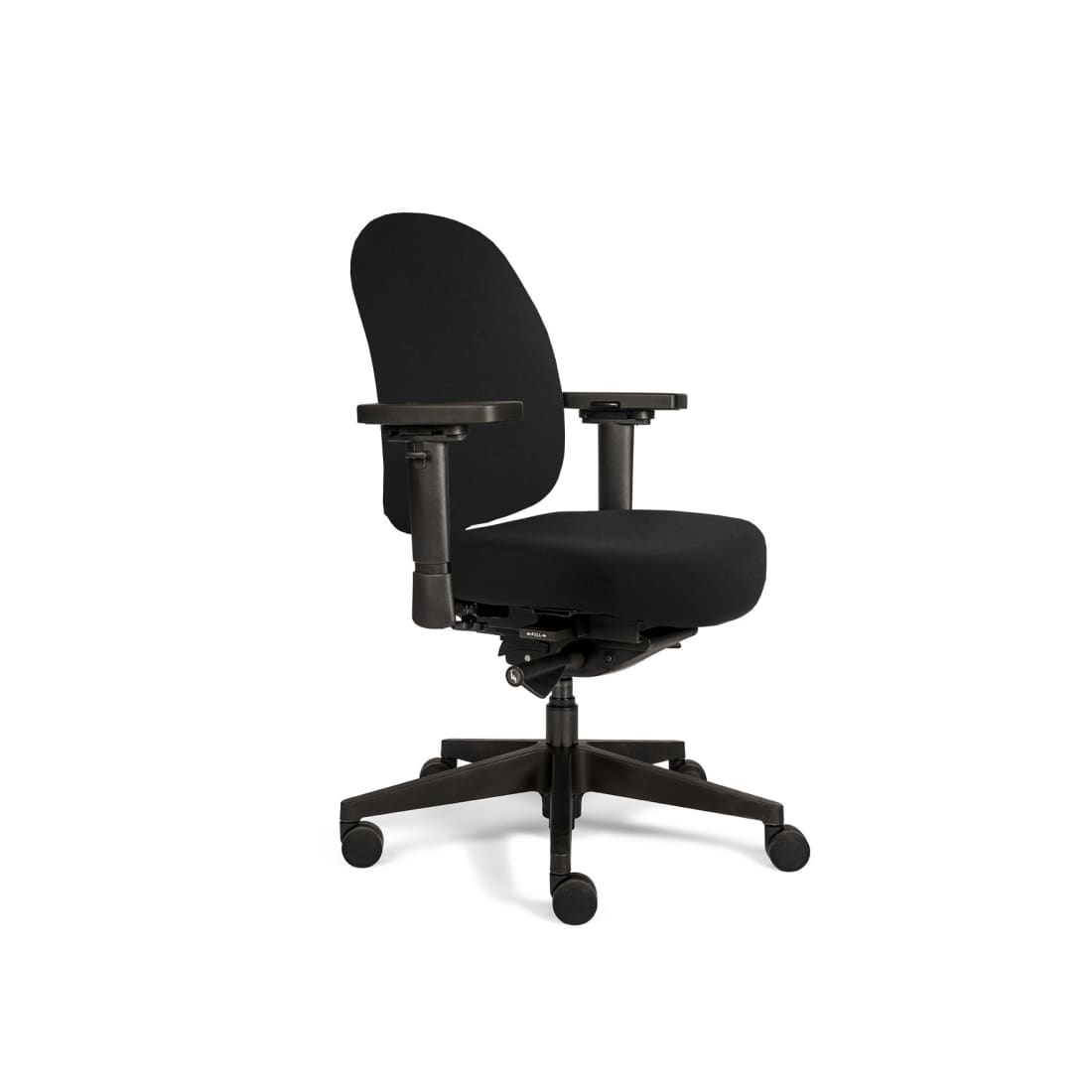 Sit And Move Therapod X Compact Zwart - Bureaustoel Wolvilt
