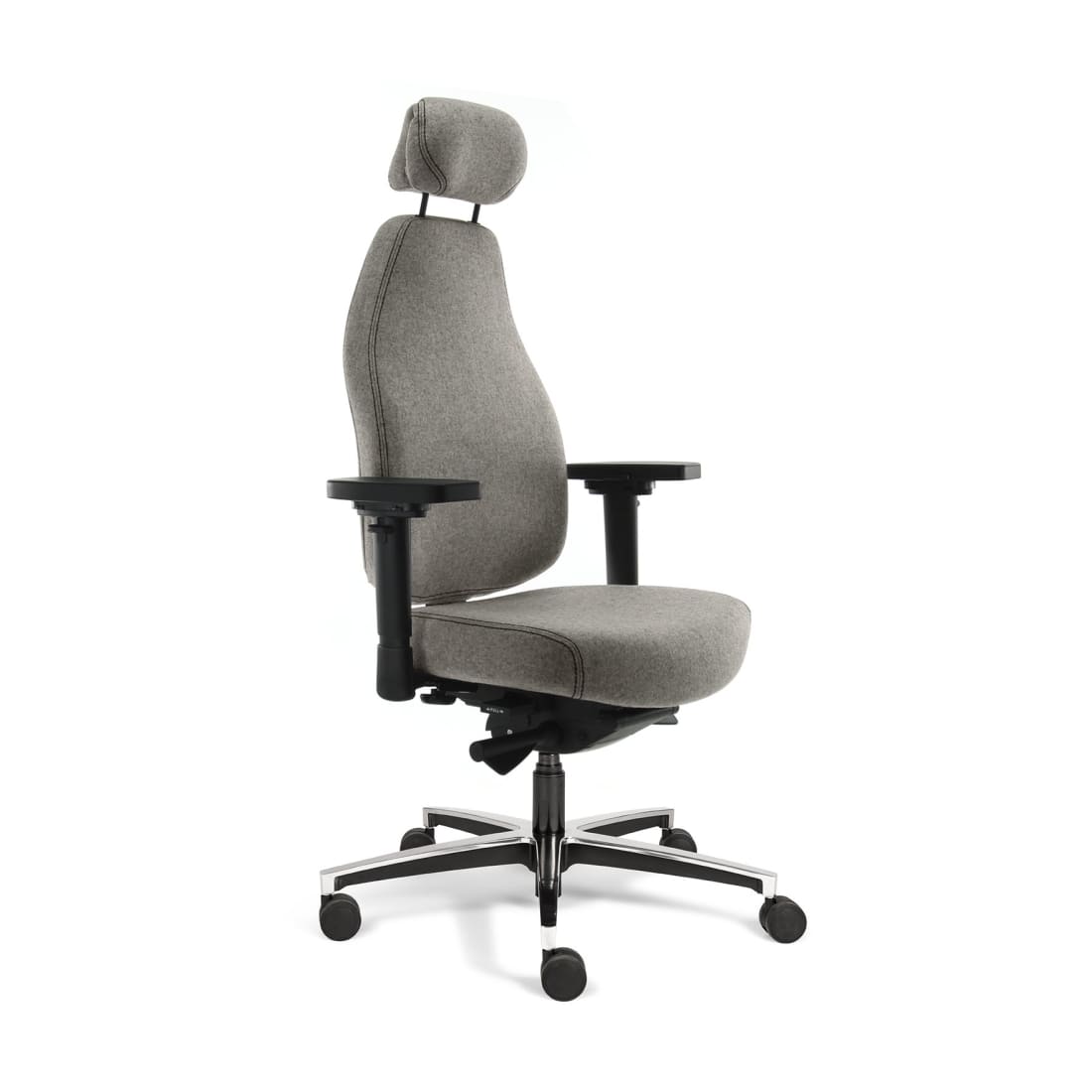 Sit And Move Therapod X Hoofdsteun Lichtgrijs - Bureaustoel