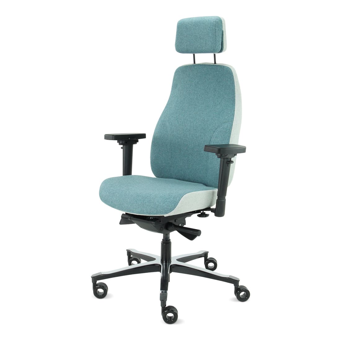 Sit And Move Therapod X2 HR Hoofdsteun Azure - Bureaustoel