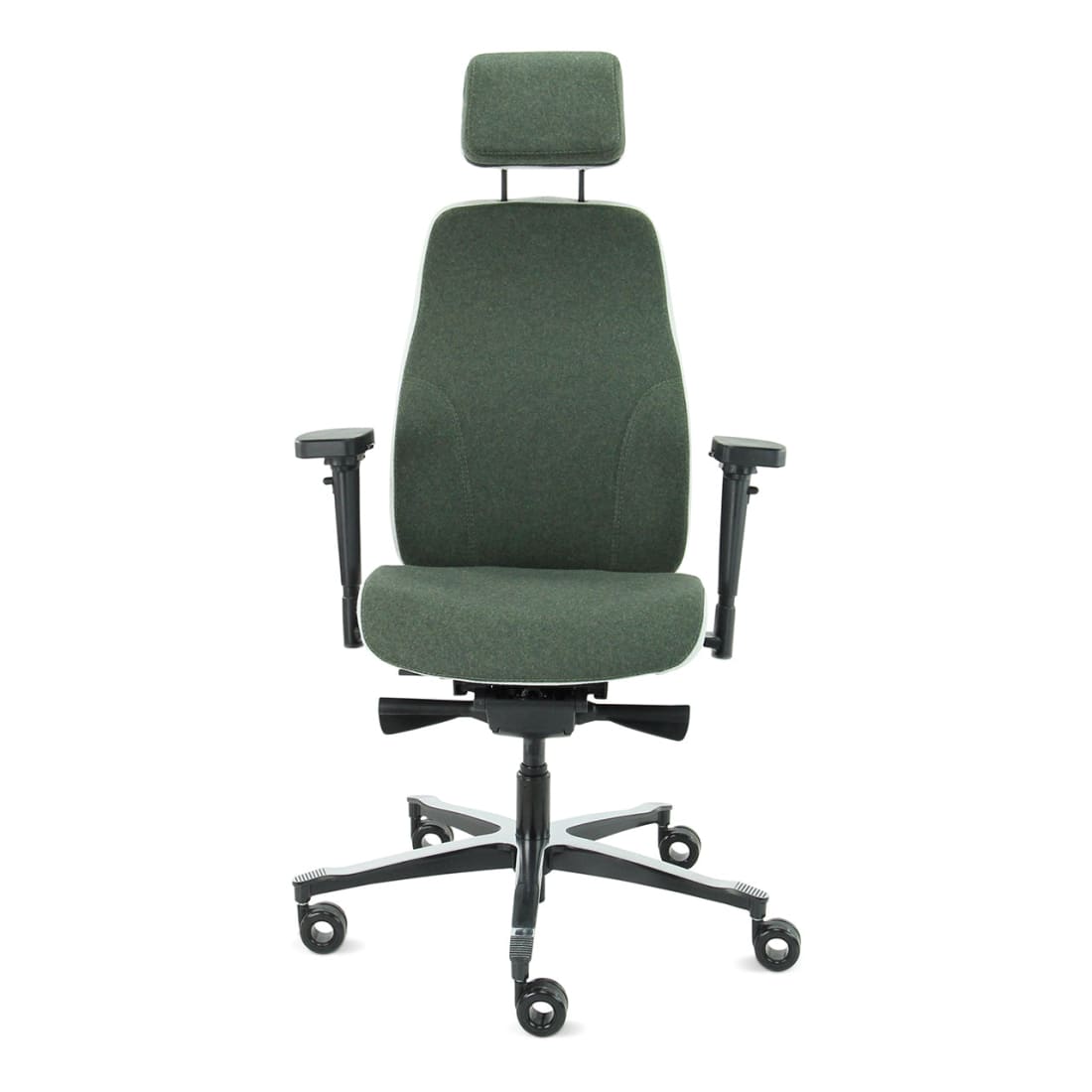 Sit And Move Therapod X2 HR Hoofdsteun Olive - Bureaustoel