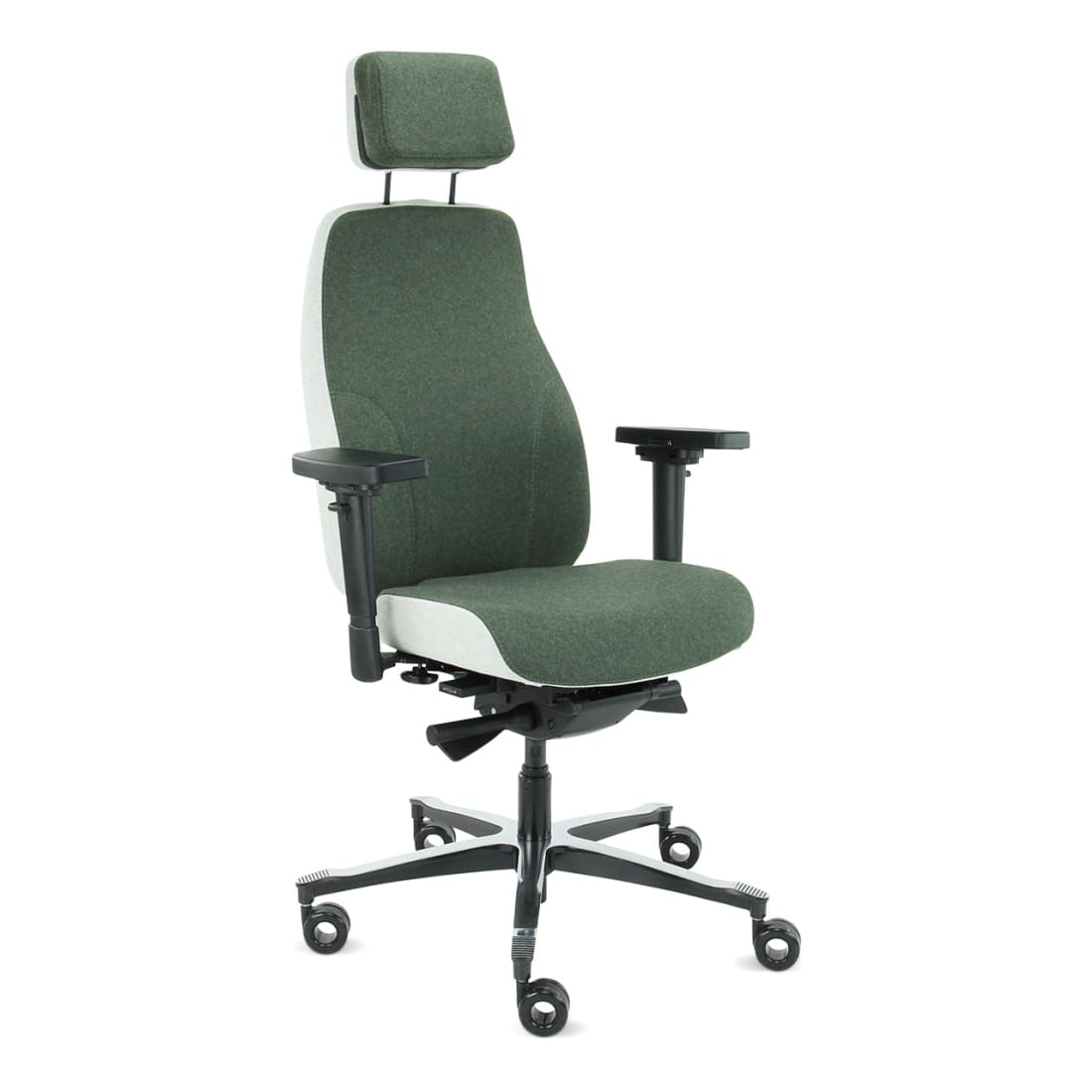 Sit And Move Therapod X2 HR Hoofdsteun Olive - Bureaustoel