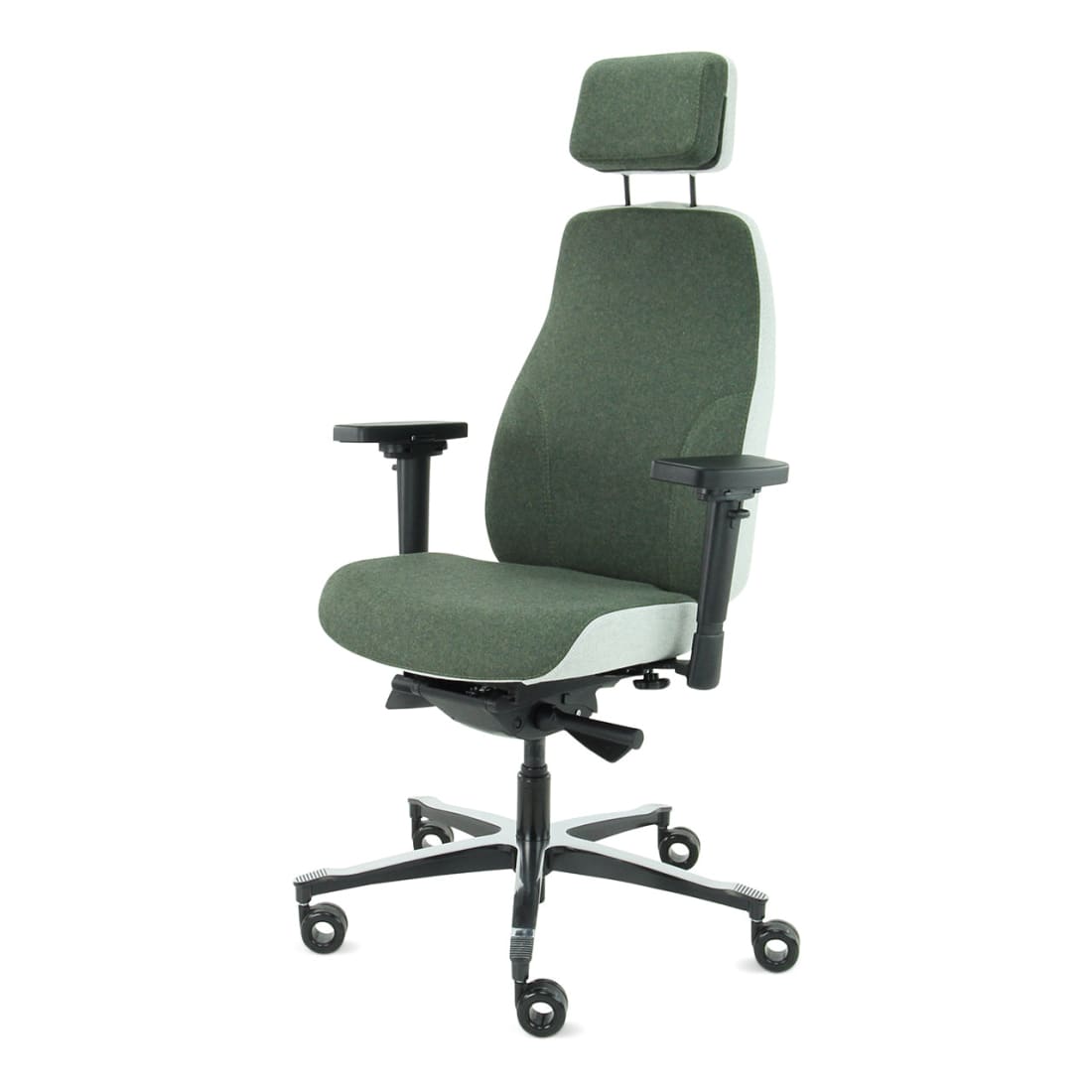 Sit And Move Therapod X2 HR Hoofdsteun Olive - Bureaustoel