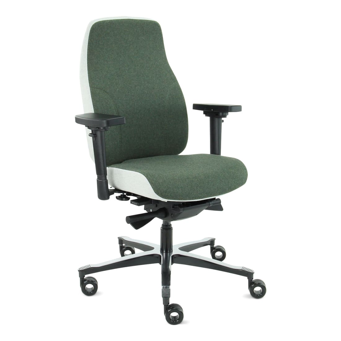 Sit And Move Therapod X2 Olive - Bureaustoel Facet Wol