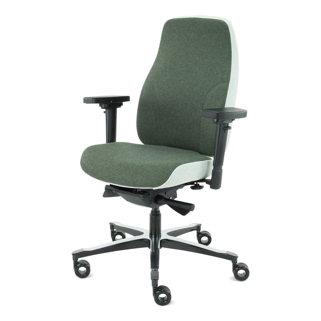 Sit And Move Therapod X2 Olive - Bureaustoel Facet Wol
